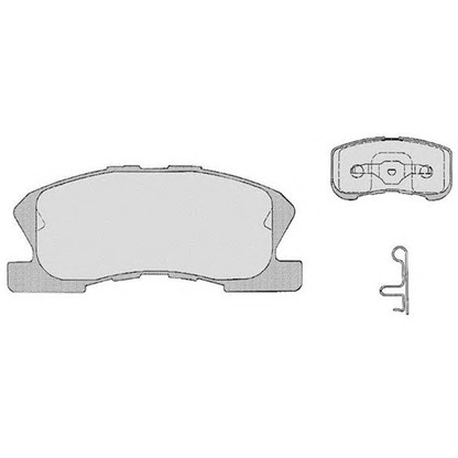 Photo Brake Pad Set, disc brake RAICAM RA07290