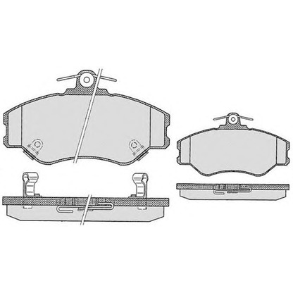 Photo Brake Pad Set, disc brake RAICAM RA07400