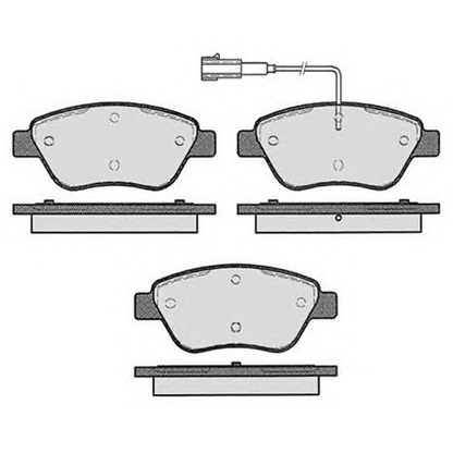 Photo Brake Pad Set, disc brake RAICAM RA07601