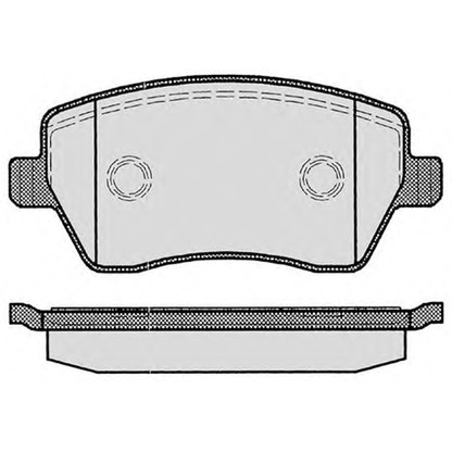 Foto Kit pastiglie freno, Freno a disco RAICAM RA08050