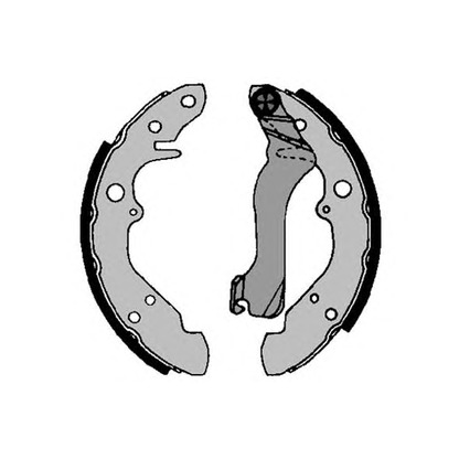 Photo Brake Shoe Set RAICAM RA20110