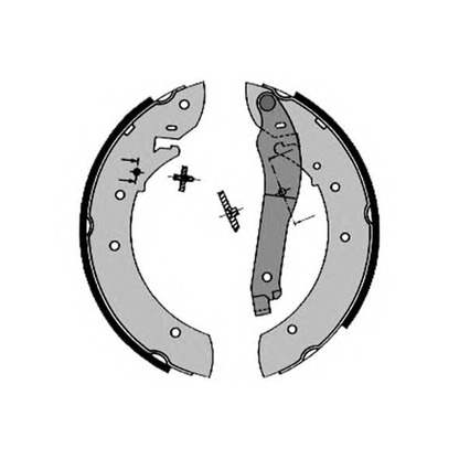 Photo Brake Shoe Set RAICAM RA22840