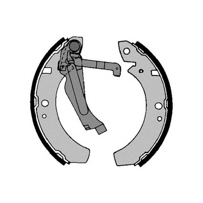 Photo Brake Shoe Set RAICAM RA23990