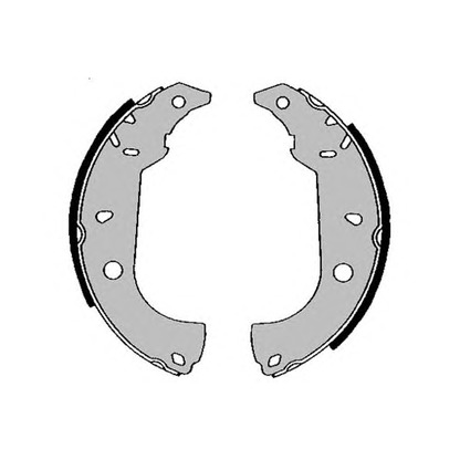 Photo Brake Shoe Set RAICAM RA24860