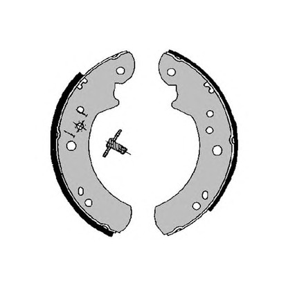 Photo Brake Shoe Set RAICAM RA25061