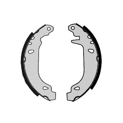 Photo Brake Shoe Set RAICAM RA26020