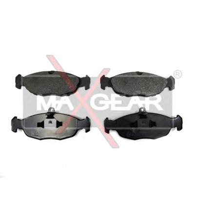 Photo Brake Pad Set, disc brake MAXGEAR 190592