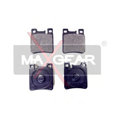 Photo Brake Pad Set, disc brake MAXGEAR 190404