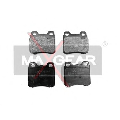 Photo Brake Pad Set, disc brake MAXGEAR 190405