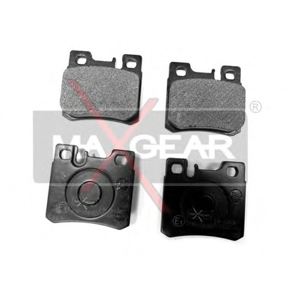 Photo Brake Pad Set, disc brake MAXGEAR 190406