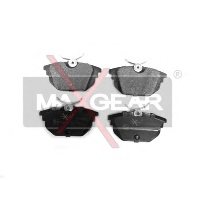 Photo Brake Pad Set, disc brake MAXGEAR 190426