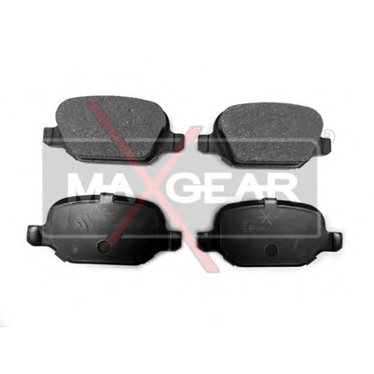 Photo Brake Pad Set, disc brake MAXGEAR 190453