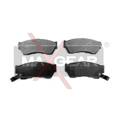 Photo Brake Pad Set, disc brake MAXGEAR 190476