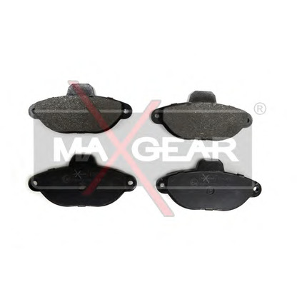 Photo Brake Pad Set, disc brake MAXGEAR 190493