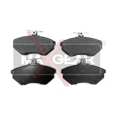 Photo Brake Pad Set, disc brake MAXGEAR 190504