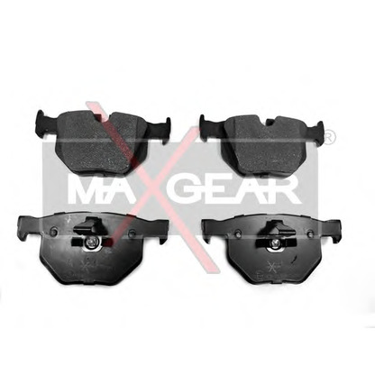 Photo Brake Pad Set, disc brake MAXGEAR 190511