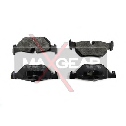 Photo Brake Pad Set, disc brake MAXGEAR 190525