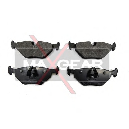 Photo Brake Pad Set, disc brake MAXGEAR 190526