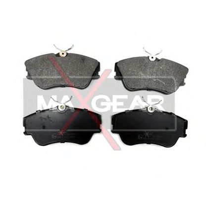 Photo Brake Pad Set, disc brake MAXGEAR 190541