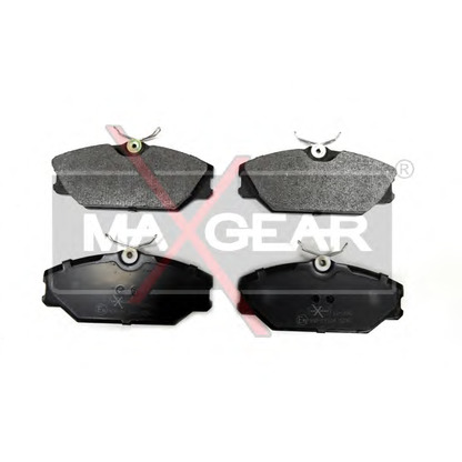 Photo Brake Pad Set, disc brake MAXGEAR 190542