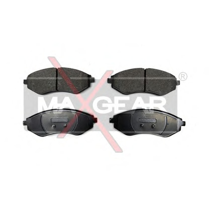 Photo Brake Pad Set, disc brake MAXGEAR 190568