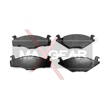 Photo Brake Pad Set, disc brake MAXGEAR 190583