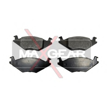 Photo Brake Pad Set, disc brake MAXGEAR 190585