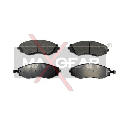 Photo Brake Pad Set, disc brake MAXGEAR 190609