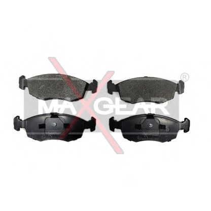 Photo Brake Pad Set, disc brake MAXGEAR 190628