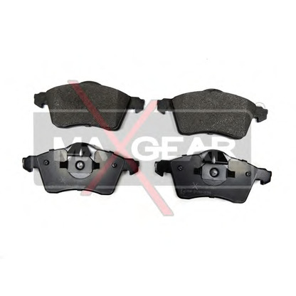 Photo Brake Pad Set, disc brake MAXGEAR 190647