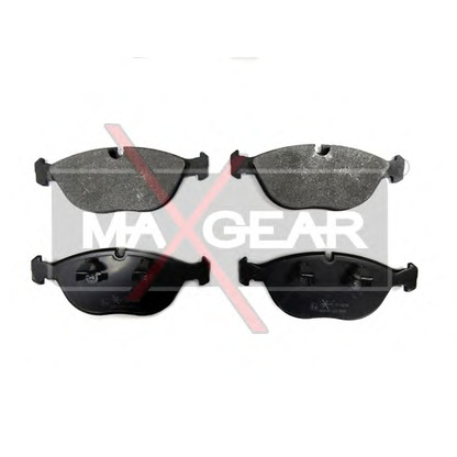 Photo Brake Pad Set, disc brake MAXGEAR 190678