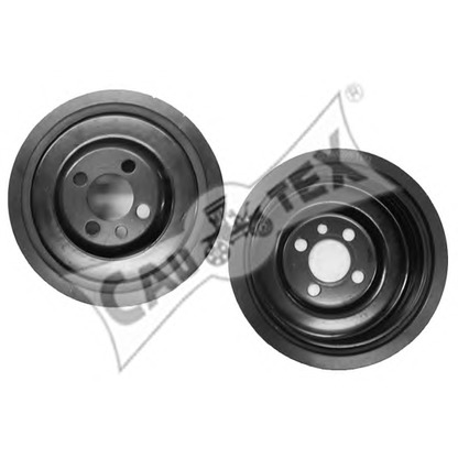 Photo Belt Pulley, crankshaft CAUTEX 460950