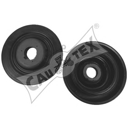 Photo Belt Pulley, crankshaft CAUTEX 081244