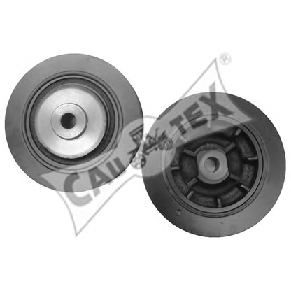 Photo Belt Pulley, crankshaft CAUTEX 020909