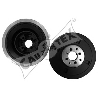 Photo Belt Pulley, crankshaft CAUTEX 010928