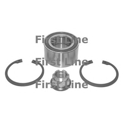 Photo Kit de roulements de roue FIRST LINE FBK806