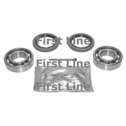Photo Kit de roulements de roue FIRST LINE FBK158