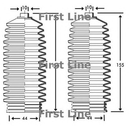 Foto Kit soffietto, Sterzo FIRST LINE FSG3097