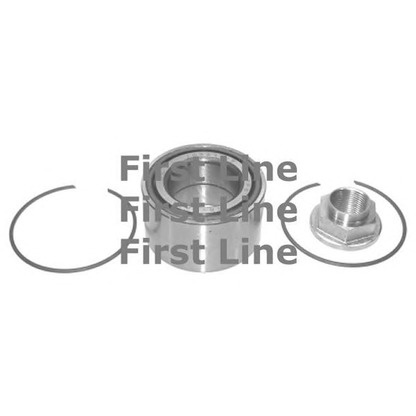 Photo Kit de roulements de roue FIRST LINE FBK109