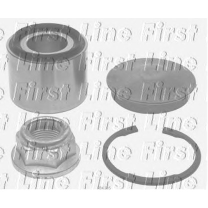 Photo Wheel Bearing Kit FIRST LINE FBK305