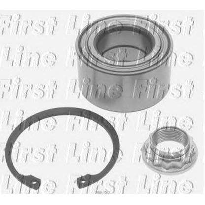 Photo Wheel Bearing Kit FIRST LINE FBK480