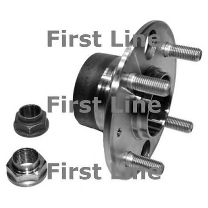 Photo Kit de roulements de roue FIRST LINE FBK652