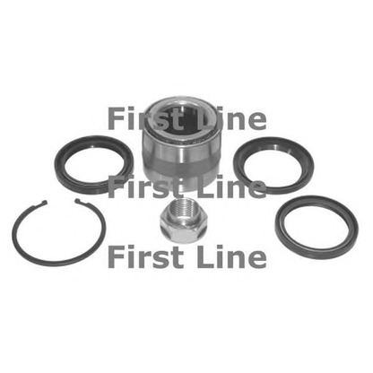 Photo Kit de roulements de roue FIRST LINE FBK663