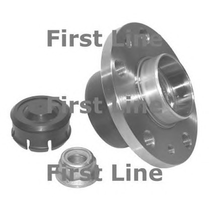 Photo Kit de roulements de roue FIRST LINE FBK712