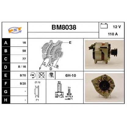 Фото Генератор SNRA BM8038