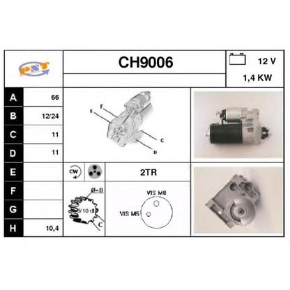 Foto Motor de arranque SNRA CH9006