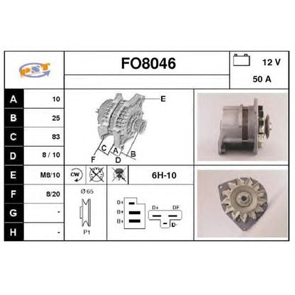 Foto Alternatore SNRA FO8046