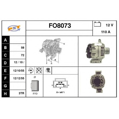 Foto Alternatore SNRA FO8073