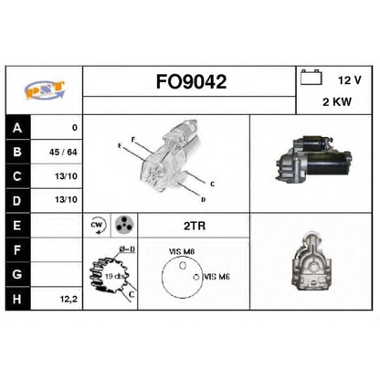 Photo Starter SNRA FO9042