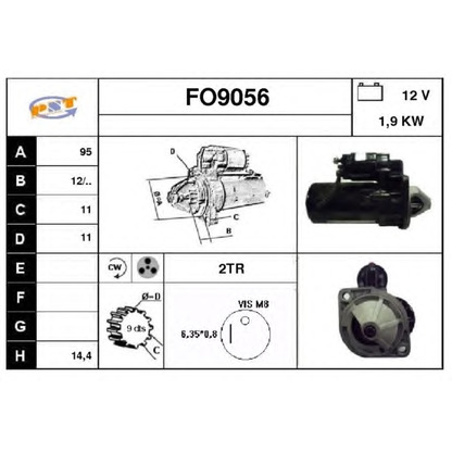 Foto Starter SNRA FO9056